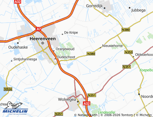 MICHELIN Mildam map - ViaMichelin