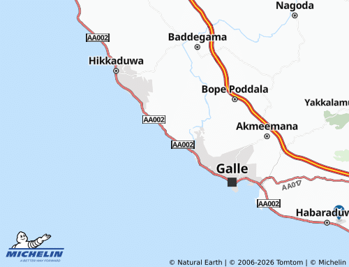 Mappa MICHELIN Dolikanda - ViaMichelin