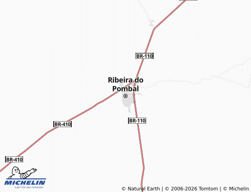 Mappa MICHELIN Ribeira do Pombal - ViaMichelin