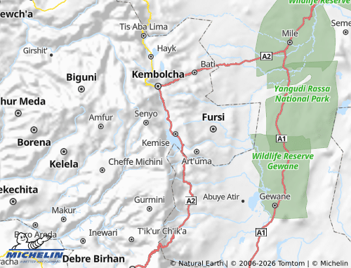 Mappa MICHELIN Kalu - ViaMichelin