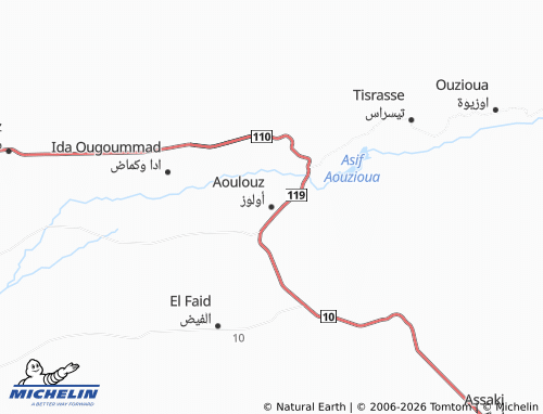 Mappa MICHELIN Ulouz - ViaMichelin