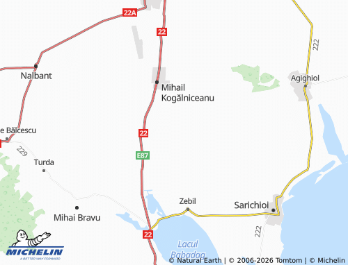 Mapa MICHELIN Rândunica - ViaMichelin
