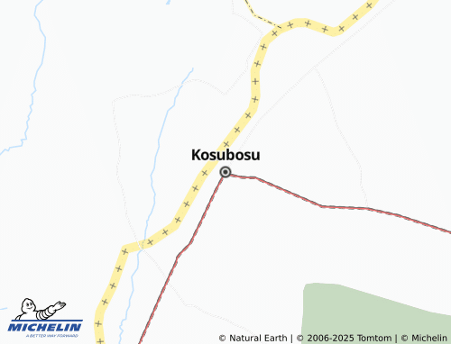 MICHELIN Kosubosu map - ViaMichelin