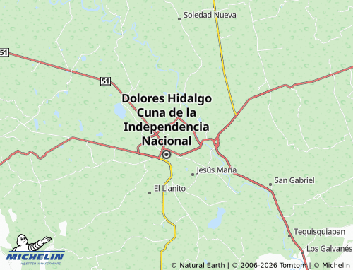 Mappa MICHELIN San Ignacio - ViaMichelin