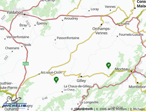 Mapa MICHELIN Longemaison - ViaMichelin