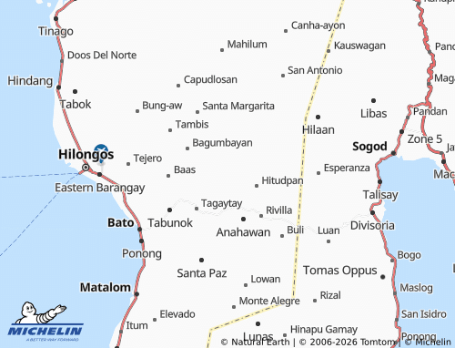 MICHELIN San Agustin map - ViaMichelin