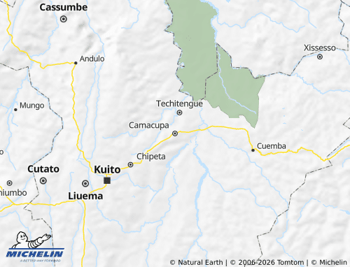 Mapa MICHELIN Camacupa - ViaMichelin