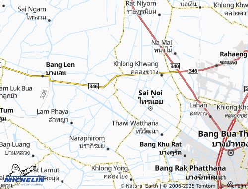 MICHELIN-Landkarte Khun Si - ViaMichelin
