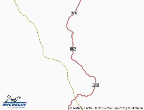 Mapa MICHELIN Lutuaya - ViaMichelin