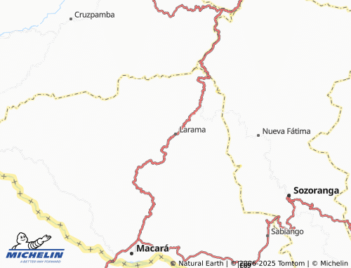 MICHELIN Larama map - ViaMichelin