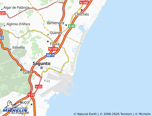 Mappa MICHELIN Almarda - ViaMichelin