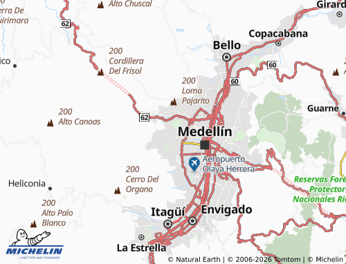 Carte MICHELIN La Pradera - ViaMichelin