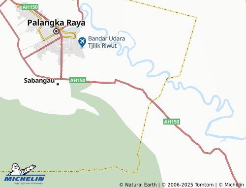 MICHELIN Kalampangan map - ViaMichelin