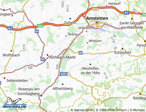 MICHELIN Hausmening map - ViaMichelin