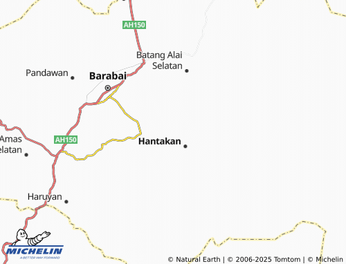 MICHELIN-Landkarte Batu Benawa - ViaMichelin