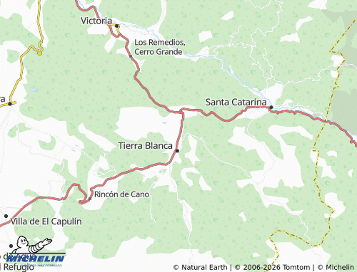 Mapa MICHELIN El Tepetate - ViaMichelin