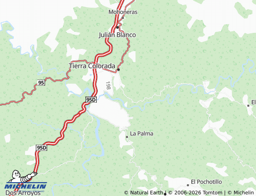MICHELIN Villa Guerrero map - ViaMichelin