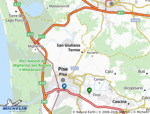MICHELIN Gello map - ViaMichelin