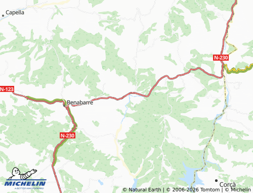 Mappa MICHELIN Tolva - ViaMichelin