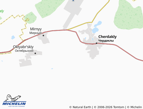 MICHELIN-Landkarte Polyanka SNT - ViaMichelin