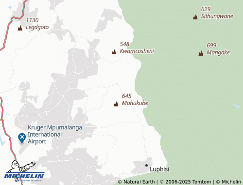 MICHELIN Buyelani map - ViaMichelin