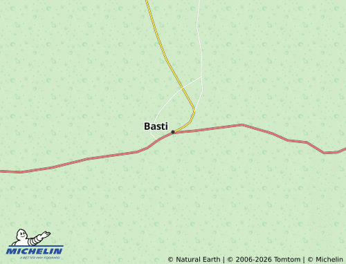 MICHELIN Basti map - ViaMichelin