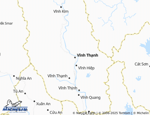MICHELIN Vĩnh Thạnh map - ViaMichelin