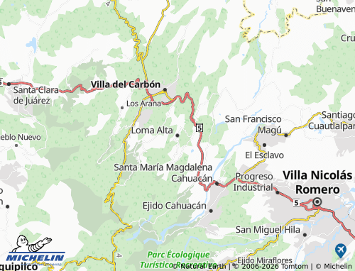 Mapa MICHELIN Loma Alta - ViaMichelin