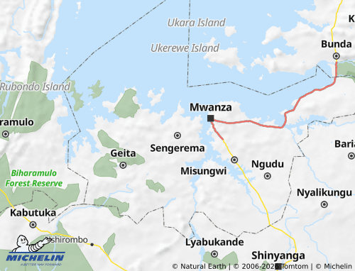 Mapa MICHELIN Sengerema - ViaMichelin