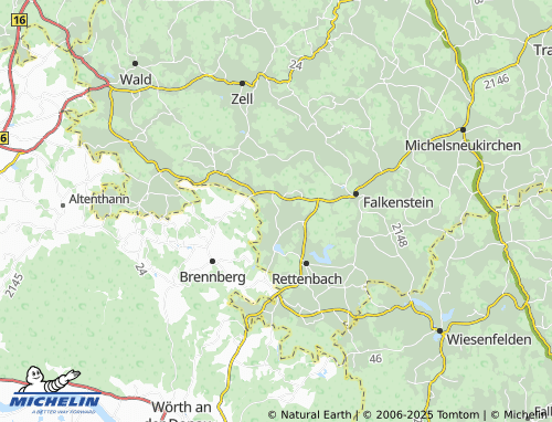 MICHELIN Thallern map - ViaMichelin