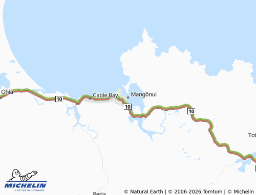 Mapa MICHELIN Mangōnui - ViaMichelin