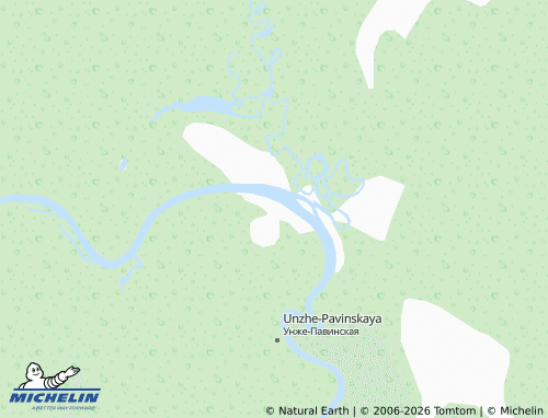 MICHELIN-Landkarte Pavinsk - ViaMichelin