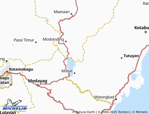 MICHELIN Kakenturan Barat map - ViaMichelin