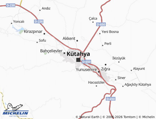 MICHELIN Servi map - ViaMichelin