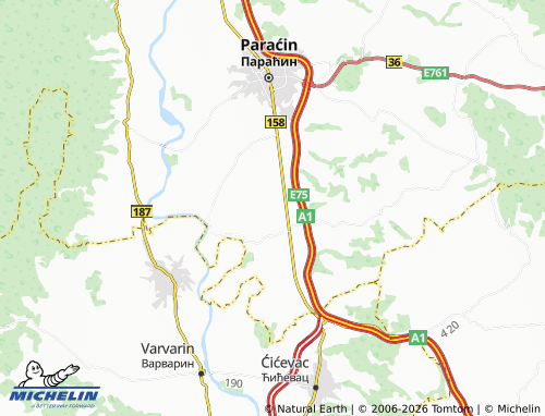 Mapa MICHELIN Ratare - ViaMichelin