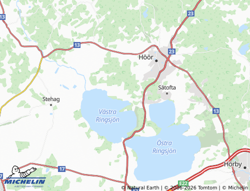 Carte MICHELIN Ormanäs - ViaMichelin