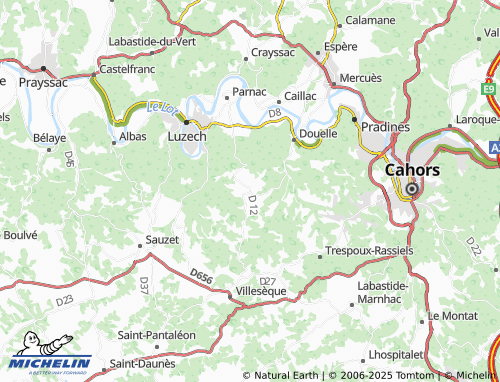 MICHELIN-Landkarte Cournou - ViaMichelin
