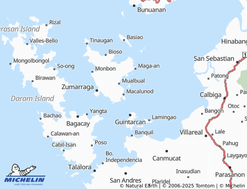 MICHELIN Macalunod map - ViaMichelin