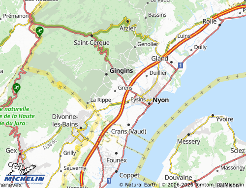 Mapa MICHELIN Signy-Avenex - ViaMichelin