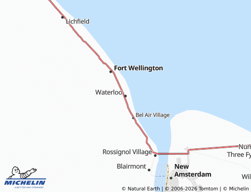 Mapa MICHELIN Waterloo - ViaMichelin