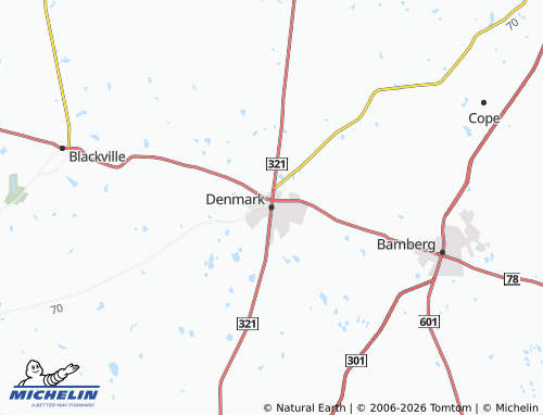 Carte MICHELIN Denmark - ViaMichelin