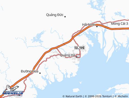 Mapa MICHELIN Quảng Thịnh - ViaMichelin