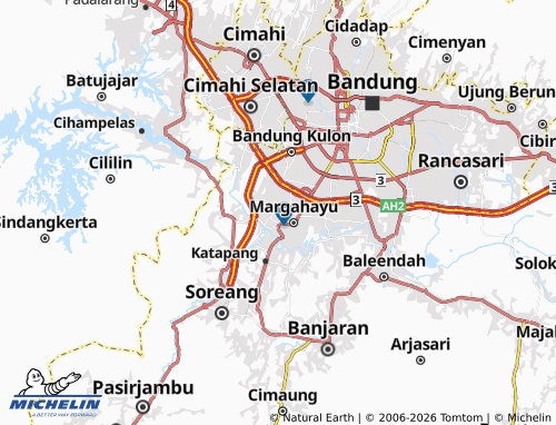 Mapa MICHELIN Mekar Rahayu - ViaMichelin