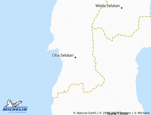 Carte MICHELIN Oba Selatan - ViaMichelin