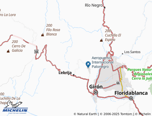 MICHELIN Puyana map - ViaMichelin