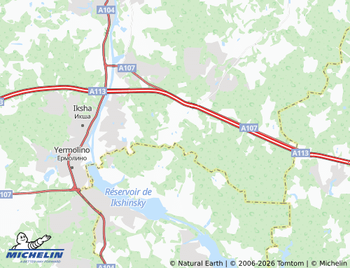 Carte MICHELIN Morozovo - ViaMichelin