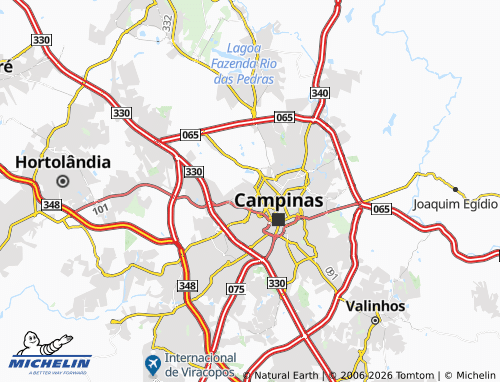 Mapa MICHELIN Jardim Chapadão - ViaMichelin