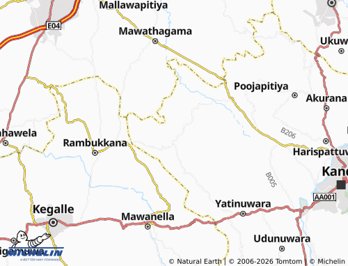 MICHELIN Nikathenna2 map - ViaMichelin