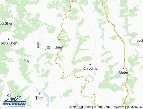 Mappa MICHELIN Țentea - ViaMichelin