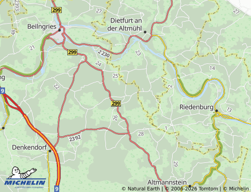 Mapa MICHELIN Wolfsbuch - ViaMichelin